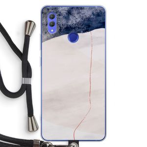 Stone White: Honor Note 10 Transparant Hoesje met koord