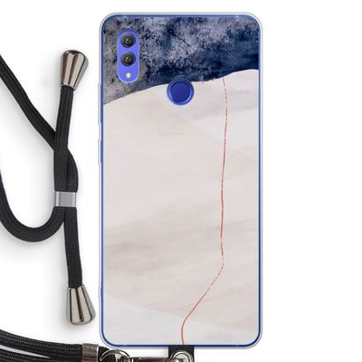 Stone White: Honor Note 10 Transparant Hoesje met koord