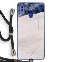 Stone White: Honor Note 10 Transparant Hoesje met koord