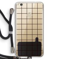 Rooster: Huawei Ascend P8 Lite (2017) Transparant Hoesje met koord
