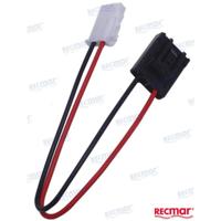 RECSINGLECONNECTOR - CONNECTOR VOOR REC63P-13907-03 MET DRAAD