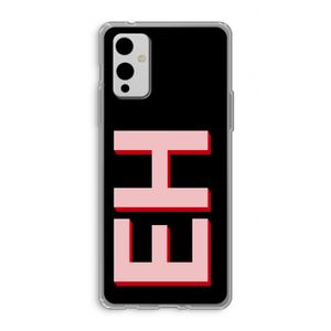 Monogram: OnePlus 9 Transparant Hoesje