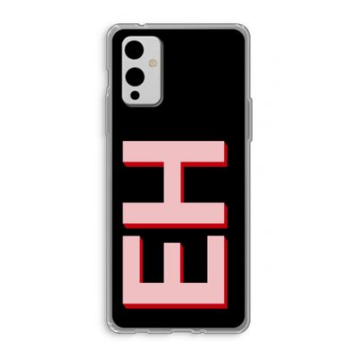 Monogram: OnePlus 9 Transparant Hoesje