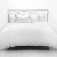 Christian Fischbacher Satin premium white dekbedovertrek