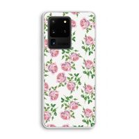 Kleine roosjes: Samsung Galaxy S20 Ultra Transparant Hoesje