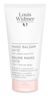 Louis Widmer Bodycare Crème Handbalsem UV10 Licht Geparfumeerd 75ml