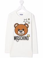 Moschino Kids t-shirt à motif Teddy Bear - Blanc