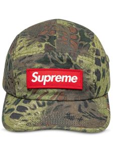 Supreme casquette à patch logo - Vert