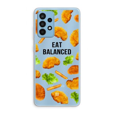 Eat Balanced: Samsung Galaxy A52 Transparant Hoesje