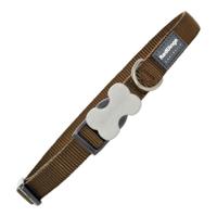 Hondenhalsband Red Dingo Soepel Bruin (1,5 x 24-36 cm)