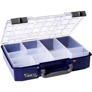 raaco CarryLite 80 4x8-9 Assortimentskoffer (l x b x h) 278 x 337 x 80 mm Aantal vakken: 9 Inhoud 1 stuk(s)