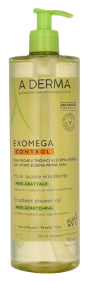 A-Derma Exomega Control Emollient Cleansing Oil Douche & bad 750 ml