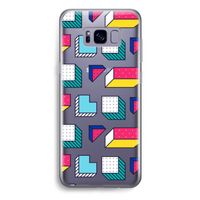 8-bit N°7: Samsung Galaxy S8 Plus Transparant Hoesje