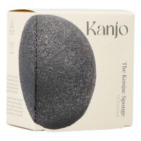 Kanjo The Konjac Sponge 01 Charcoal