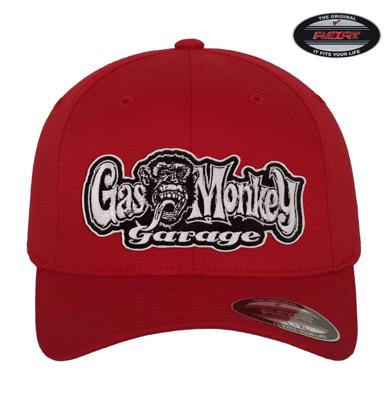 Gas Monkey Garage Flexfit Baseball Cap Red-S/M