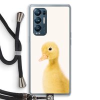 Duke: Oppo Find X3 Neo Transparant Hoesje met koord