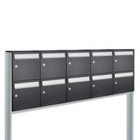 Allux Flow Set 5-Breed, 2-Hoog Op Statief Zwart - 40040070_5x2s