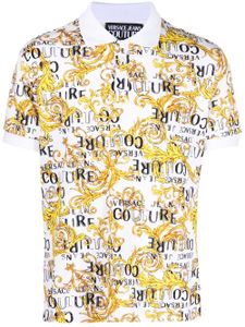 Versace Jeans Couture polo à logo Couture - Blanc