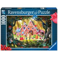 Ravensburger Puzzel Hans en Grietje 1000 Stukjes Ravensburger Puzzel Hans en Grietje 1000 Stukjes
