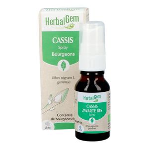 Herbalgem Zwarte Bes Bio Spray 15ml