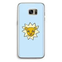 Kleine leeuw: Samsung Galaxy S7 Edge Transparant Hoesje