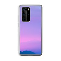 Sunset pastel: Huawei P40 Pro Transparant Hoesje Sunset pastel: Huawei P40 Pro Transparant Hoesje