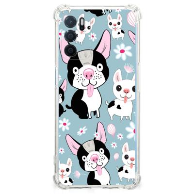 OPPO A16 | A16s | A54s Case Anti-shock Hondjes OPPO A16 | A16s | A54s Case Anti-shock Hondjes