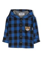 Moschino Kids veste Teddy Bear à capuche - Noir