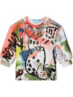 Dolce & Gabbana Kids t-shirt à imprimé graffiti - Blanc - thumbnail