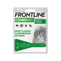 Frontline Combo Spot On Kitten - Anti vlooien en tekenmiddel - 1 pip Frontline Combo Spot On Kitten - Anti vlooien en tekenmiddel - 1 pip