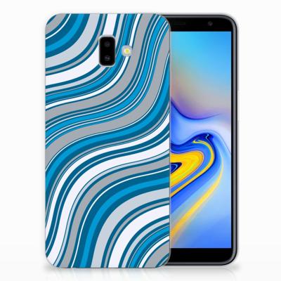 Samsung Galaxy J6 Plus (2018) | TPU bumper | Waves Blue