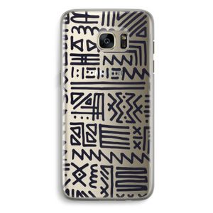 Marrakech print: Samsung Galaxy S7 Edge Transparant Hoesje