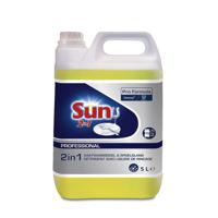 Vaatwasmiddel Sun Pro Formula 2in1 vloeibaar 5L