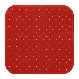 MSV Douche|bad anti-slip mat badkamer - rubber - terracotta - 54 x 54