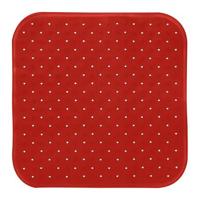 MSV Douche|bad anti-slip mat badkamer - rubber - terracotta - 54 x 54