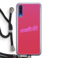 Vice Glow: Samsung Galaxy A50 Transparant Hoesje met koord