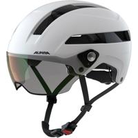 Olympic sportswear Helm Soho Visor V white matt 55-59 - thumbnail