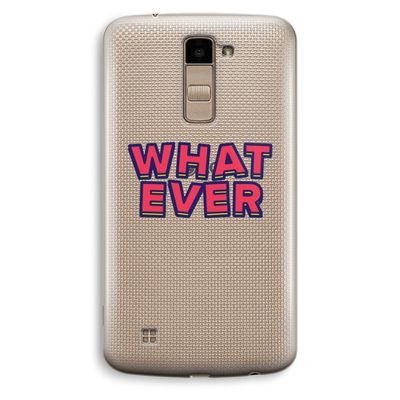 Whatever: LG K10 (2016) Transparant Hoesje