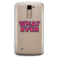 Whatever: LG K10 (2016) Transparant Hoesje