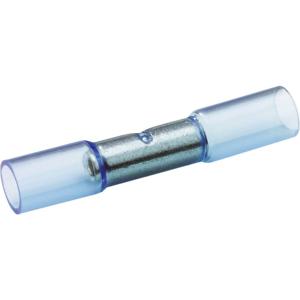 DSG Canusa 7931200502 Stootverbinder Met krimpkous 1.50 mm² Volledig geïsoleerd Blauw 1 stuk(s)