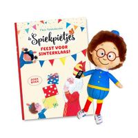 De spiekpietjes, pakket pop jongen bril + Feest voor Sinterklaas! - Thaïs Vanderheyden - Paperback (9789463889490) - thumbnail