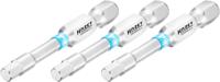HAZET Bit 2204NSLG-4/3 · 1/4 inch (6,3 mm) zeskant massief · Binnen-zeskant-profiel · 3-delig · SW 4 mm