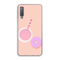 Donut: Samsung Galaxy A7 (2018) Transparant Hoesje