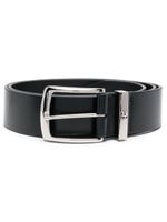 Philipp Plein ceinture en cuir à boucle - Noir - thumbnail