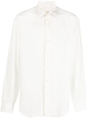 Costumein chemise à manches longues - Blanc