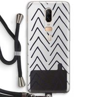 Marrakech Arrows: OnePlus 6 Transparant Hoesje met koord