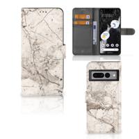 Google Pixel 7 Pro | Bookcase | Marmer Beige