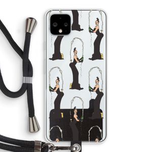Pop Some Kim: Pixel 4 XL Transparant Hoesje met koord