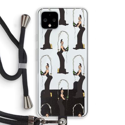 Pop Some Kim: Pixel 4 XL Transparant Hoesje met koord