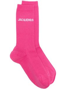 Jacquemus chaussettes Les Chaussettes Jacquemus en intarsia - Rose